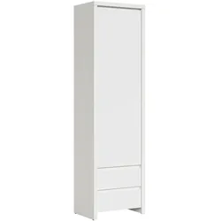 KLEIDERSCHRANK 1 Tür Soren Weiß matt