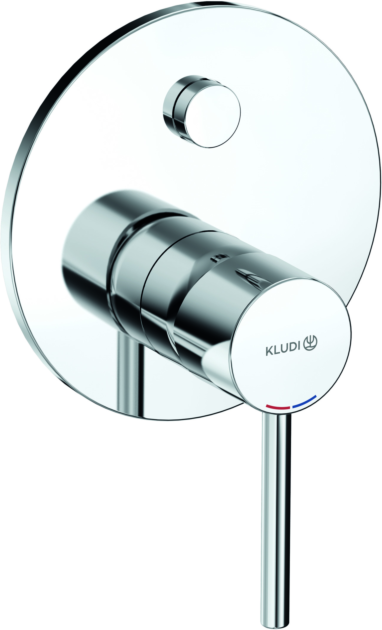 Kludi Bozz Wannenarmatur 387590576 Unterputzarmatur, chrom