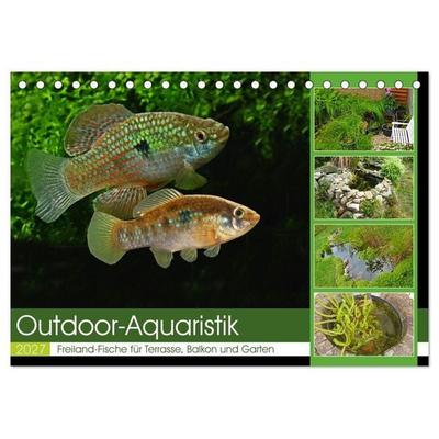 Outdoor-Aquaristik (Tischkalender 2027 DIN A5 quer), CALVENDO Monatskalender