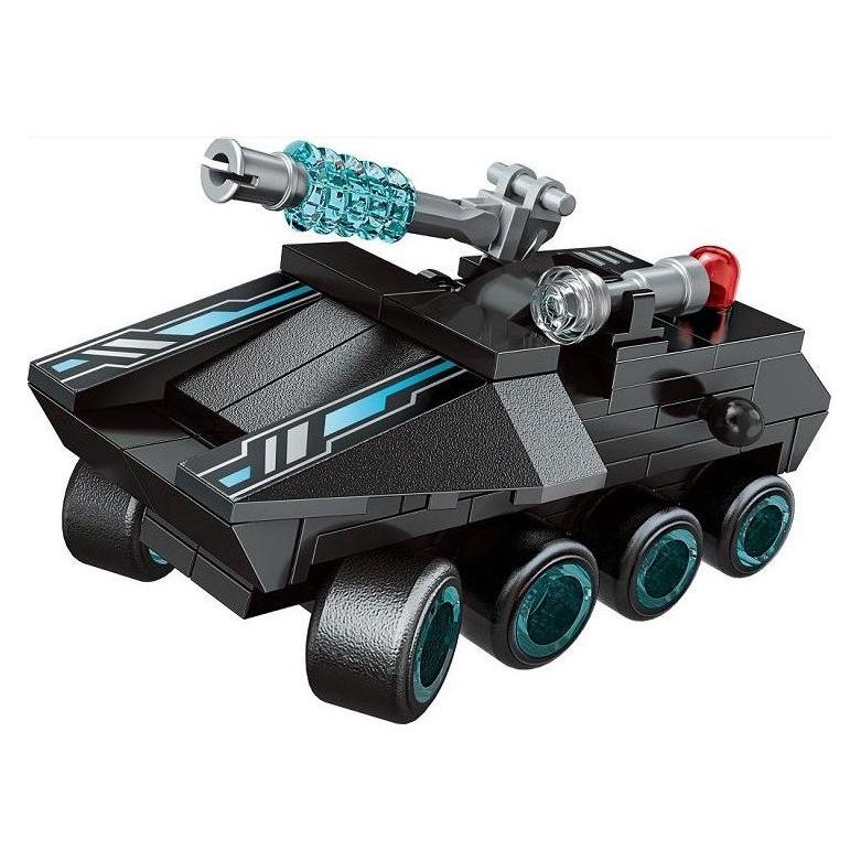 Qman Bricks Trans-Collector 1413-7 Cannon Sturmpanzer 93pcs for 6+ Years (QM1413-7)