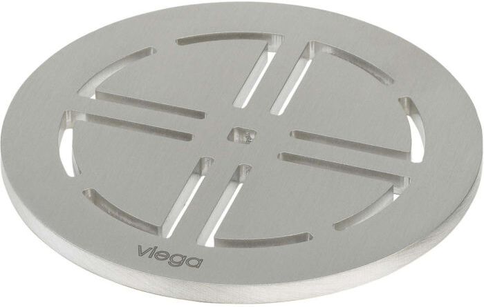 Viega Advantix Rost 586430 Visign RS12, Ø 110mm, massiv, Edelstahl 1.4301