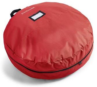 Wreath Storage Bag - Red - Grandin Road