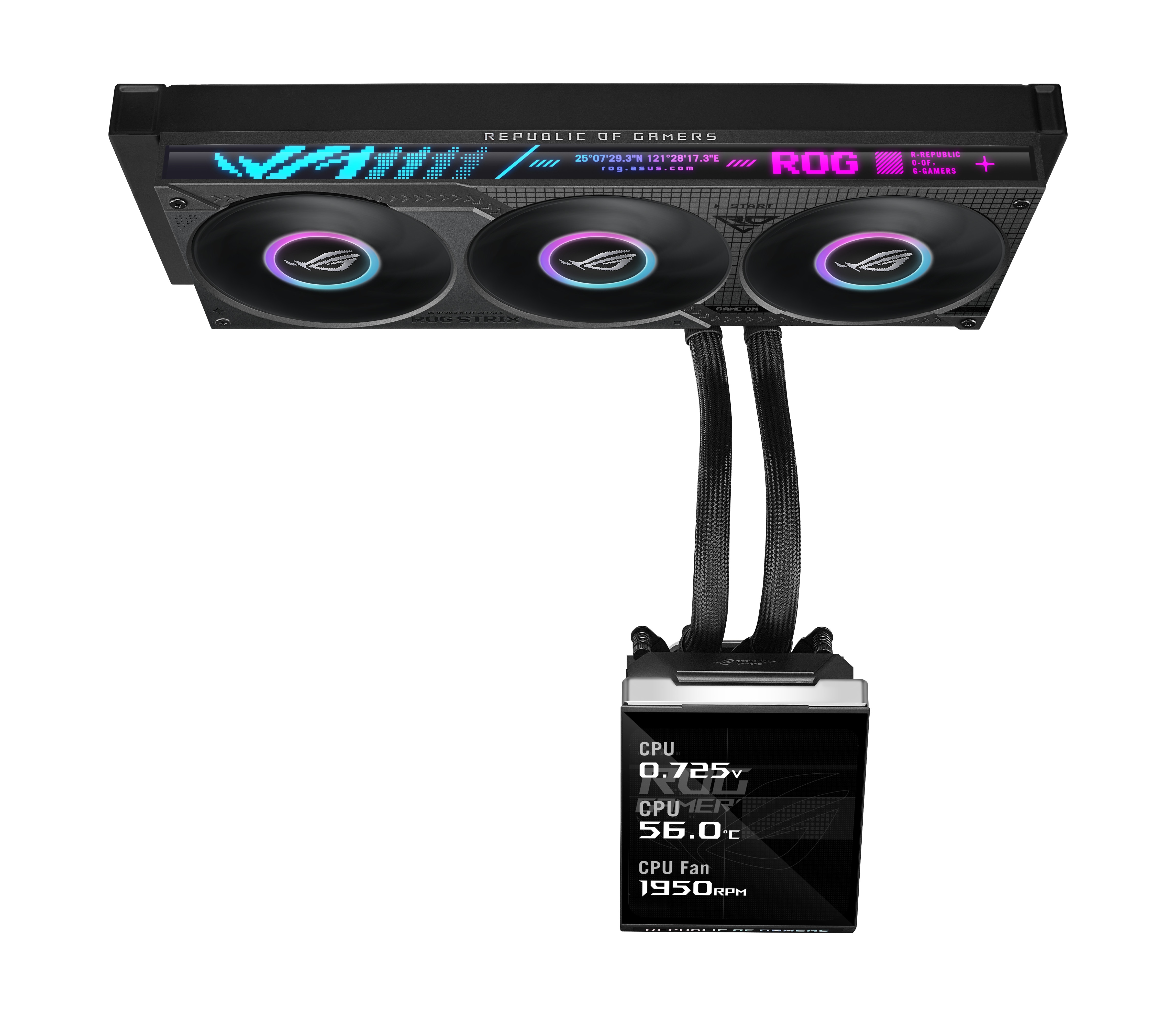 ASUS ROG STRIX SLC IV 360 ARGB LCD All-in-One Flüssig-CPU-Wasserkühlung 90RC01S1-B0EAY0