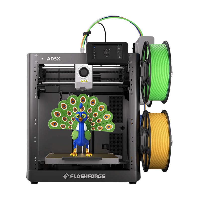 FlashForge JOYBUY AD5X meerkleurige 3D-printer met 600 mm/s hoge snelheid en 300 °C extruder, afdrukgrootte 220 x 220 x 220 mm
