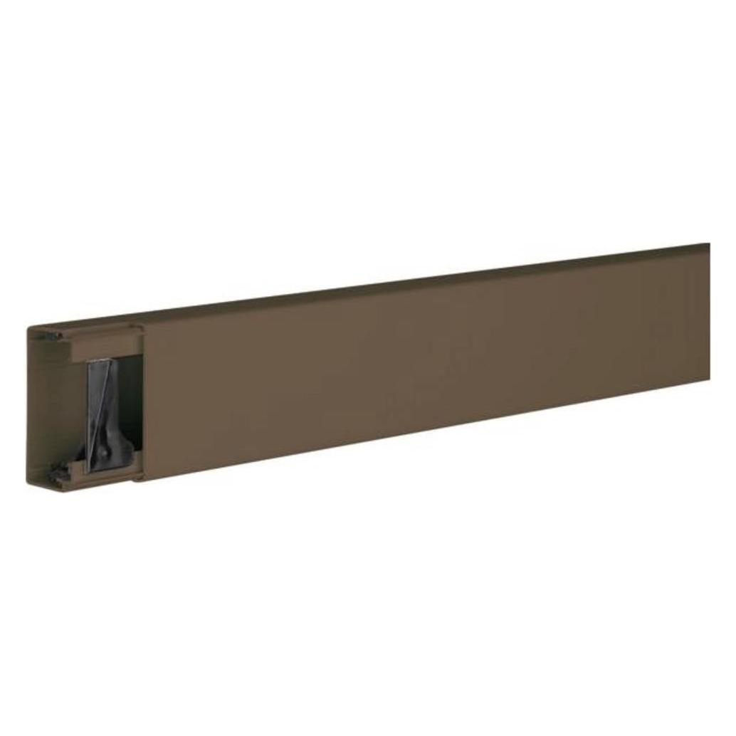 Hager LF-Kanal aus PVC LF 30x60mm braun LF3006008014 (Kabelkanal, 200 cm) (LF3006008014)