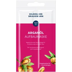 2 Anwendungen Hildegard Braukmann Arganöl Aufbaumaske Doppelsachet