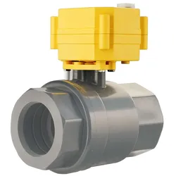 Lilie Kunststoff 40mm XL elektrisches-Kugelhahnventil-System