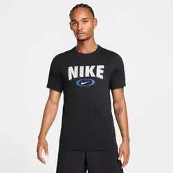 NIKE Dri-FIT Fitness T-Shirt Herren 010 - black S