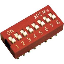 APEM NDS-04-V NDS-04-V DIP-Schalter Polzahl 4 Standard 1 St.
