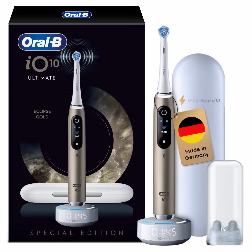 Oral-B iO Series 10 Eclipse Gold Special Edition Elektrische Zahnbürste 996402
