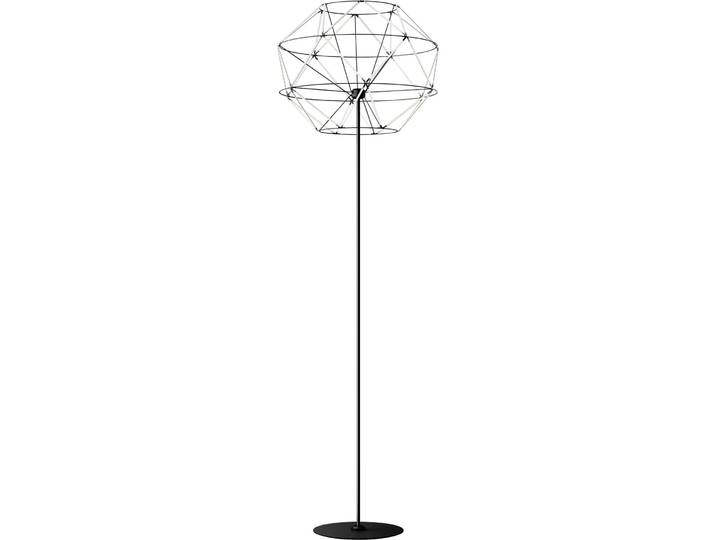 URBAN Stehlampe Euclide schwarz Eisen 2945 lm Dimmbar H 170 cm - LED - Lichtfarbe: Extra warmweiss - LED Energiesparlampen