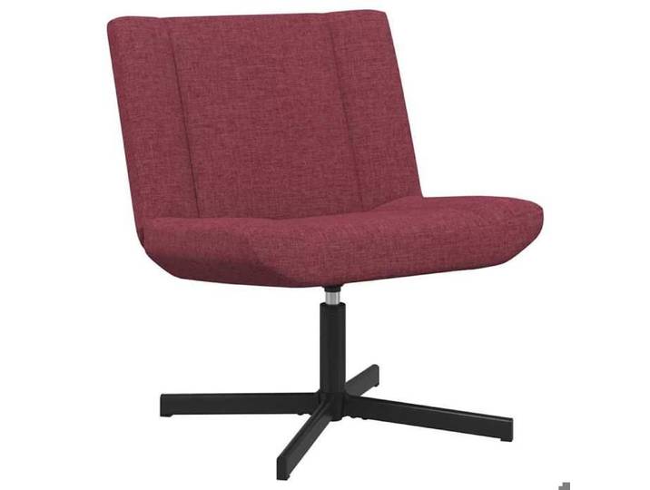 Les Soldes  Chaise pivotante de bureau (1 pc) - CLOUD - Maximum 110 kg par siège - Bordeaux 63x75x76 cm tissu J1403