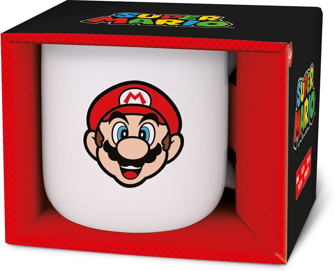 Stor Taza Mario Super Mario . Blanco