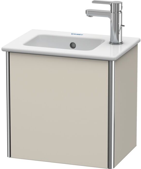 Duravit XSquare Waschtisch-Unterschrank XS4170R9191 58,4x49,1x39cm, Tür rechts, Taupe