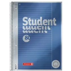 Brunnen Collegeblock »Premium Student« A4 liniert weiß