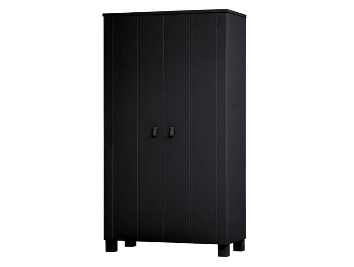 Armoire À Vêtements Bois Massif Setia