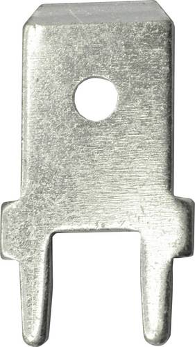 Vogt Verbindungstechnik 3866b.61 Steckzunge Steckbreite: 6.3mm 180° Unisoliert Metall 100St.