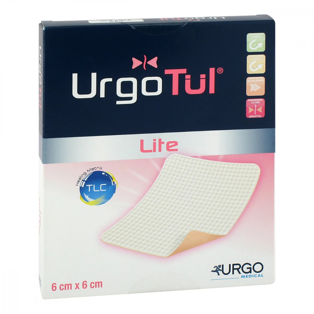 Urgo GmbH Urgotül Lite 6x6 cm Verband 10261799