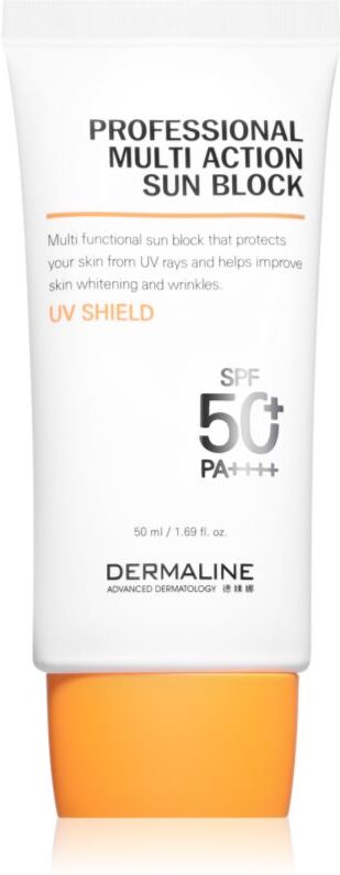 Dermaline Sun Care Professional Multi Action Sunblock SPF 50+ crème de jour protectrice SPF 50+ 50 ml