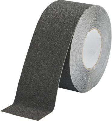 Duraline Antirutschband Grip, 15 m, selbstklebend, für Innen- und geschützten Außenbereich, 75 mm, schwarz