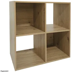 HTI-Line, Regal, Regal Thekla 6060 (60 x 30 x 60 cm)