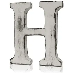 Shabby Chic Letters - H