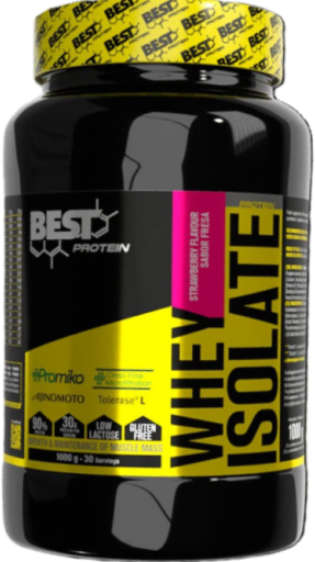 Best Protein Whey Isolate Sabor Fresa 1000 gr