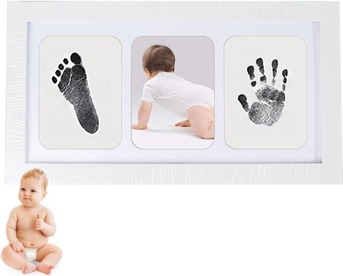 Baby Aandenken Fotolijst Handafdruk Set voor het vastleggen van herinneringen
