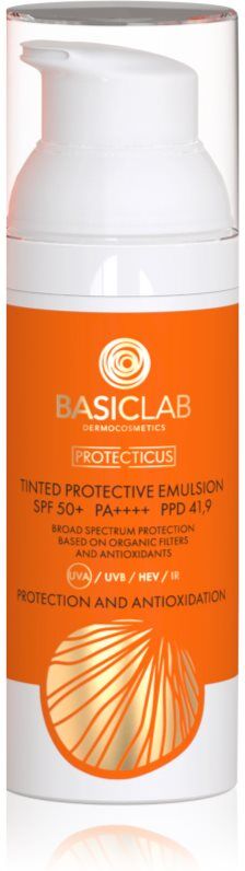 BasicLab Dermocosmetics Protecticus émulsion teintée SPF 50+ 50 ml