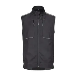 Workwear Weste - S - schwarz/grau