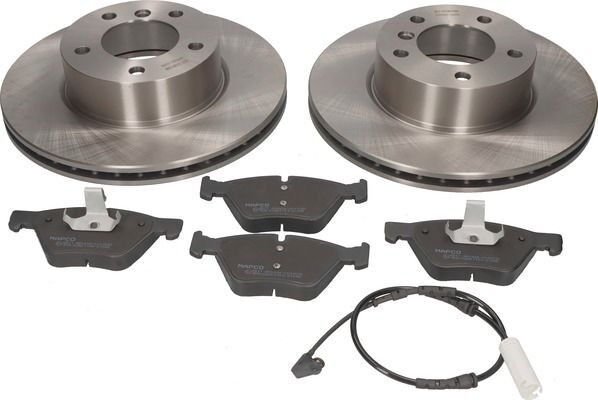 MAPCO 47784/1 Brake discs and pads set