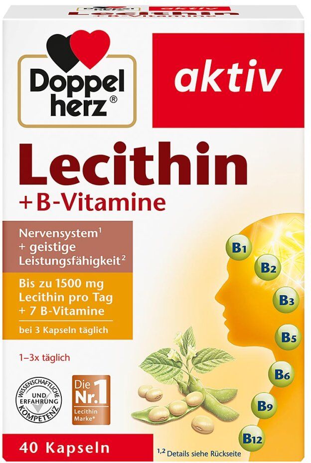 Doppelherz Lecithin + B-vitamine Kapseln