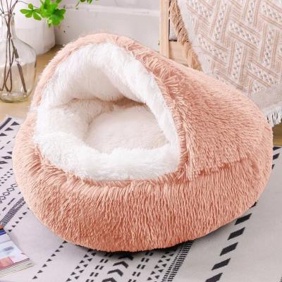 Uplifted Goods Plush Hooded Anti Anxiety Pet Sanctuary 10 l
