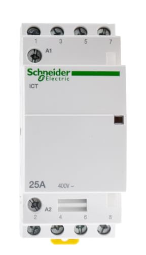 Schneider Electric A9C20134 iCT installatiebeveiliging 25A 4S 50Hz 24V Meerkleurig