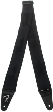 Fender Running Logo Strap BB Schwarz