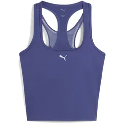 PUMA Cloudspun Mesh 2in1 Tanktop Damen 46 - blue crystal XS