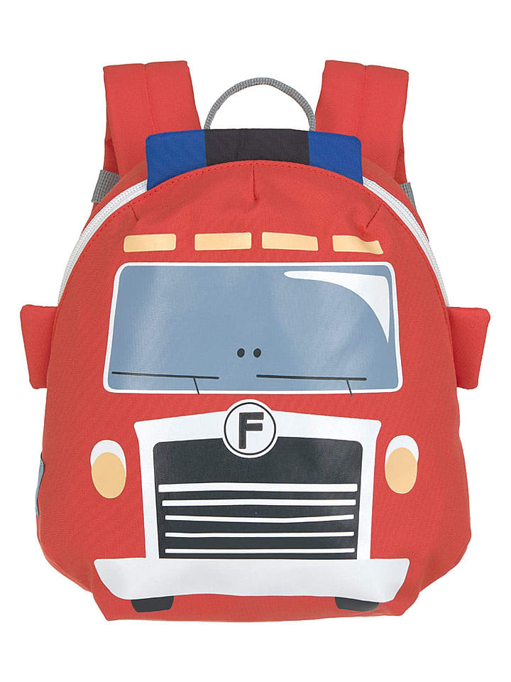 Lässig Rucksack "Tiny Drivers Fire Engine" in Rot - (B)20 x (H)24 x (T)9,5 cm - onesize