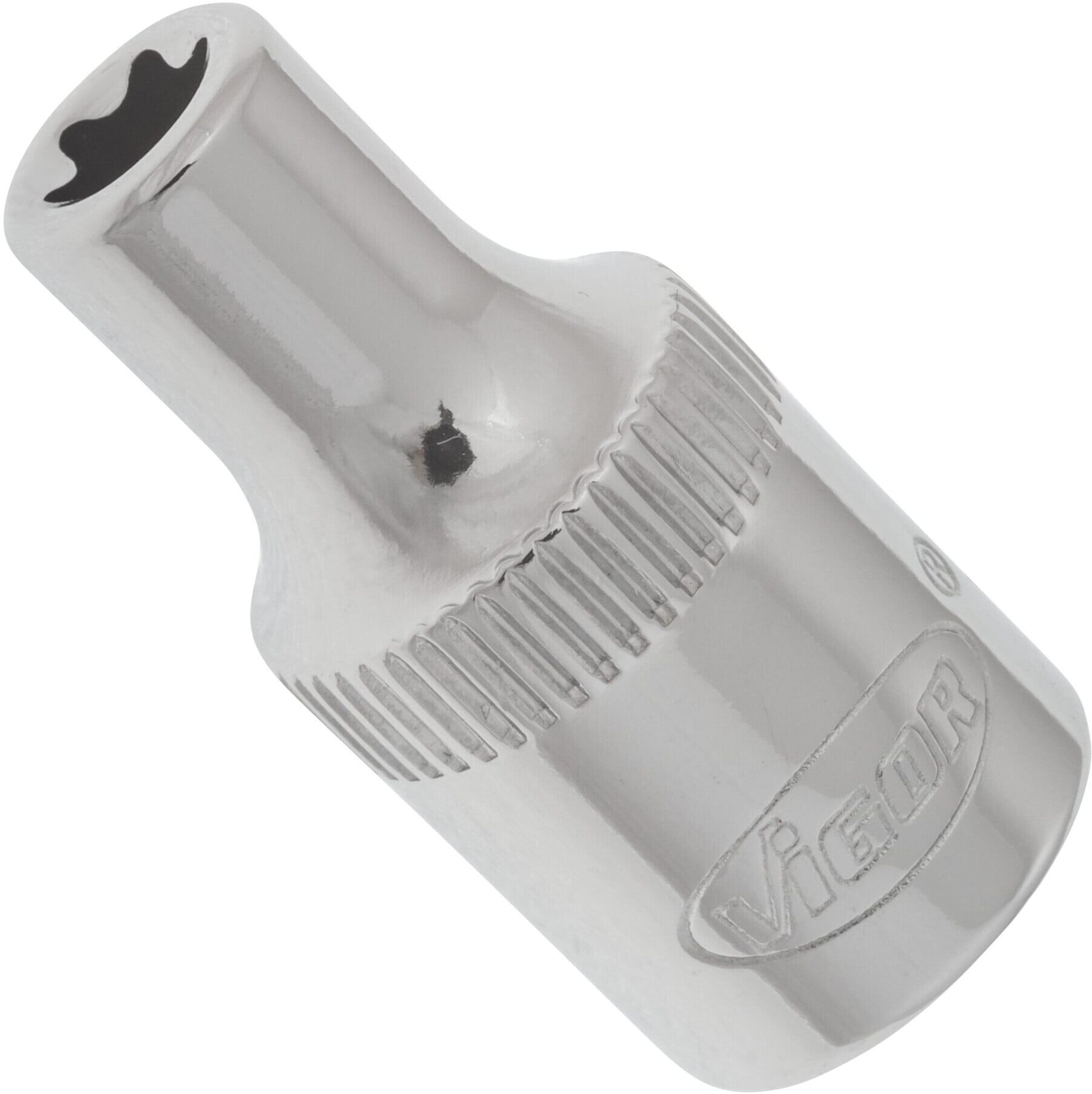 VIGOR T Steckschlüsseleinsatz, V2186N, 1/4 Zoll (6,3 mm) Vierkant, E Profil, SW E5)