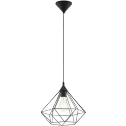 Pendelleuchte TARBES (DH 32,50x110 cm) - schwarz - DH 32,50x110 cm