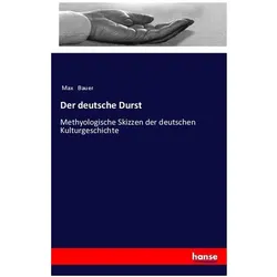 Der deutsche Durst, Fachbücher von Max Bauer