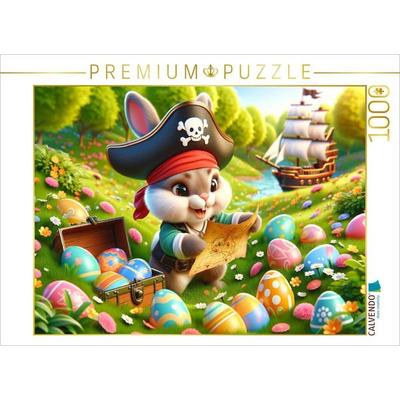 CALVENDO Puzzle Ostereiersuche auf hoher See | 1000 Teile Lege-Größe 64x48cm Foto-Puzzle für glückliche Stunden