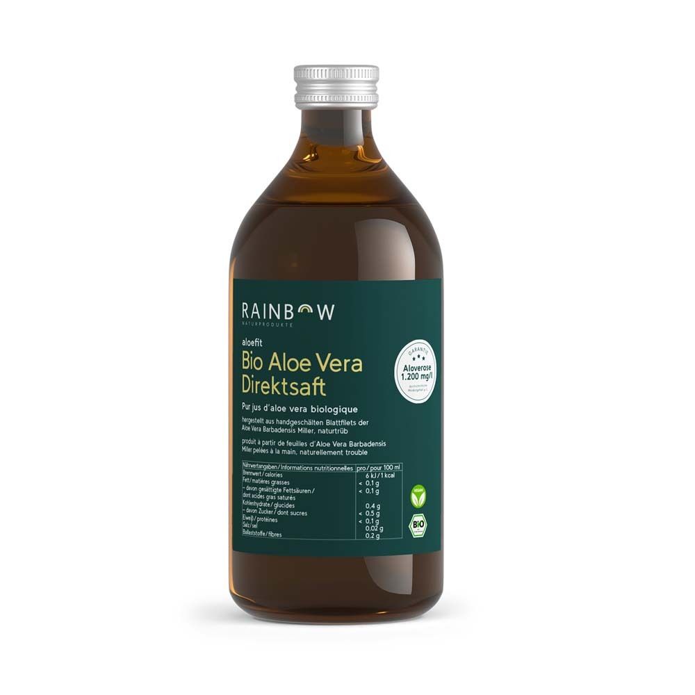 Aloefit Bio Aloe Vera Direktsaft 500 ml Saft