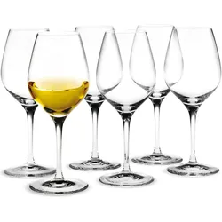 Holmegaard Cabernet Port wine glass - 28 cl - Box of 6, Weingläser, Transparent
