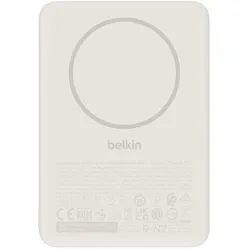 Belkin BoostCharge Schlanke magnetische Powerbank 10K sandfarben