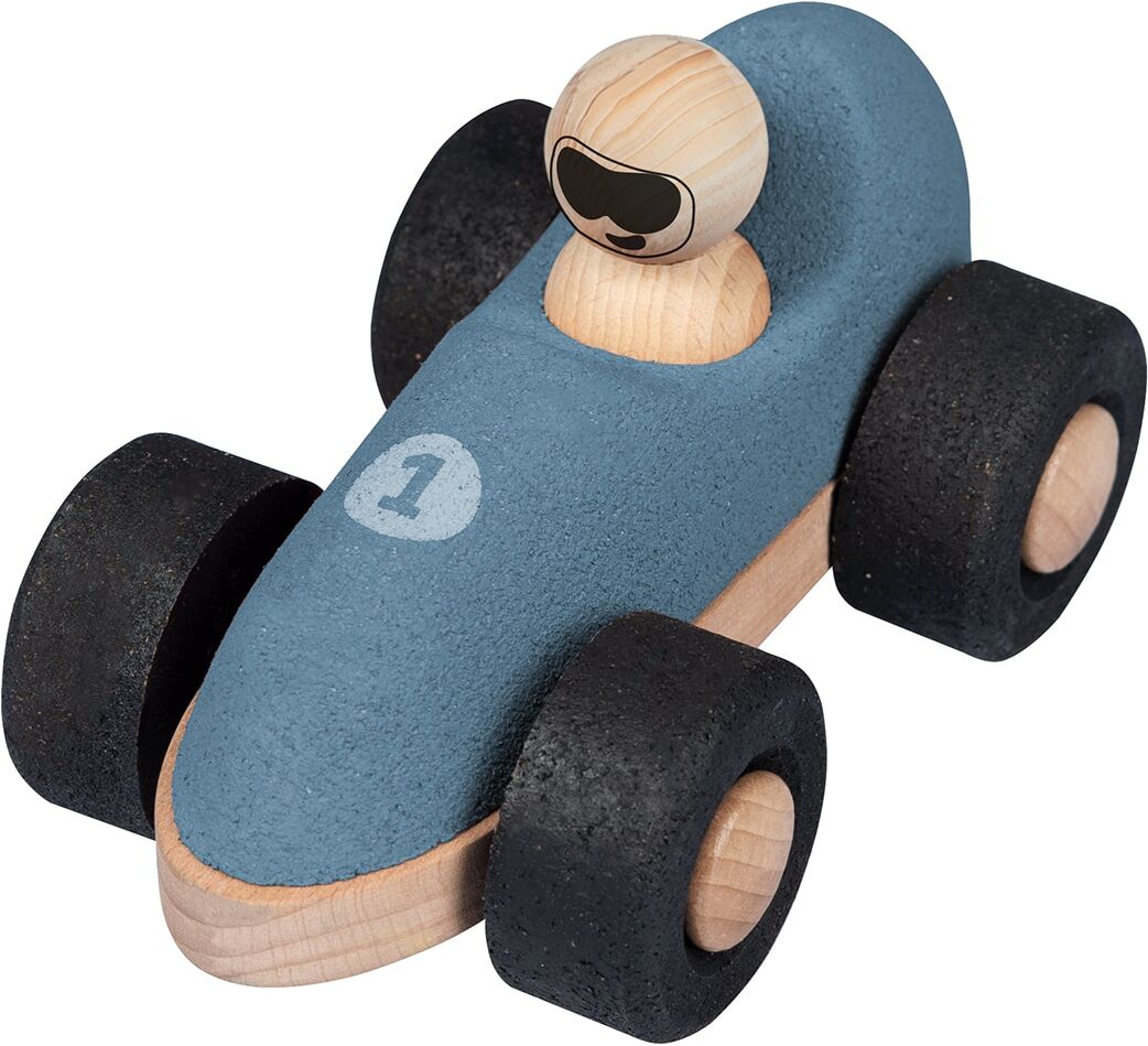 Korko Coche de carreras E-cork azul .