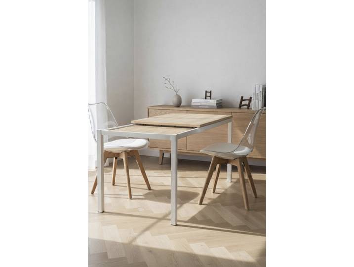 Dino Ausziehbarer Tisch 120-180 cm - Holz clair