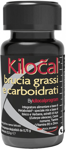 Kilocal Brucia Grassi e Carboidrati Integratore Dimagrante 30 Compresse