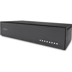 StarTech .com CK4-P208C, 118 mm, 14,3 mm, 511 mm, 410 mm, 383 mm, 529 mm, KVM Switch, Schwarz