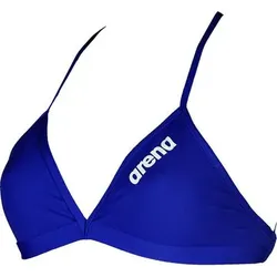 ARENA Damen Bikini Oberteil Solid, Größe 44 in Blau Blau