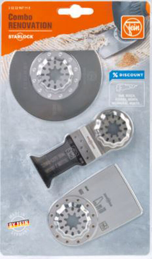 Set STARLOCK rénovation spécial planchers 3 pièces FEIN 35222967110